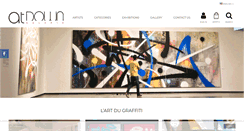 Desktop Screenshot of galerie-atdown.com